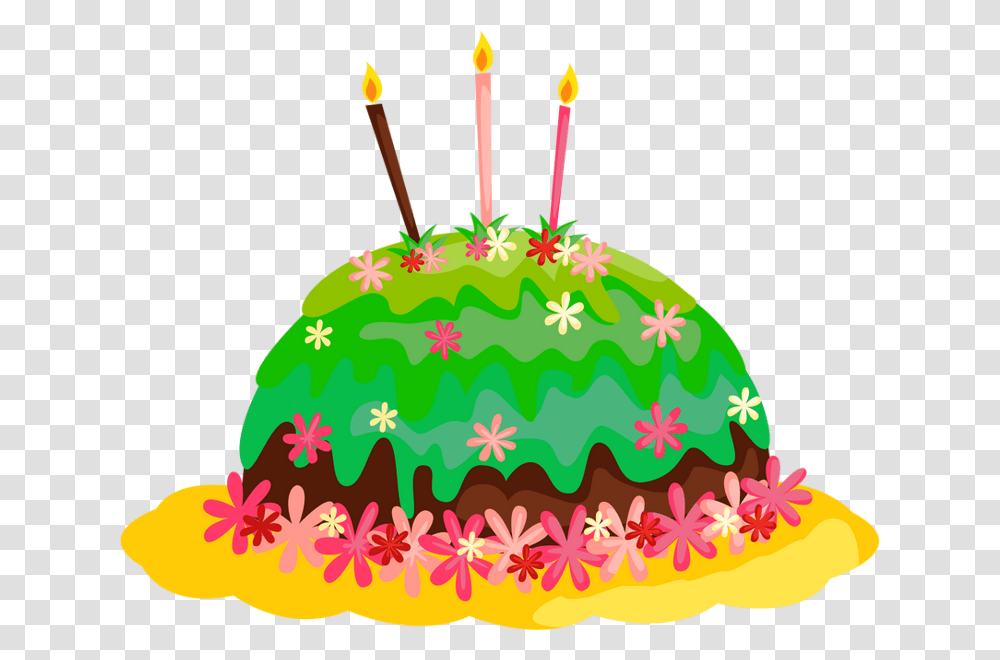 Gteau D Anniversaire Birthday Cake, Dessert, Food, Fire Transparent Png