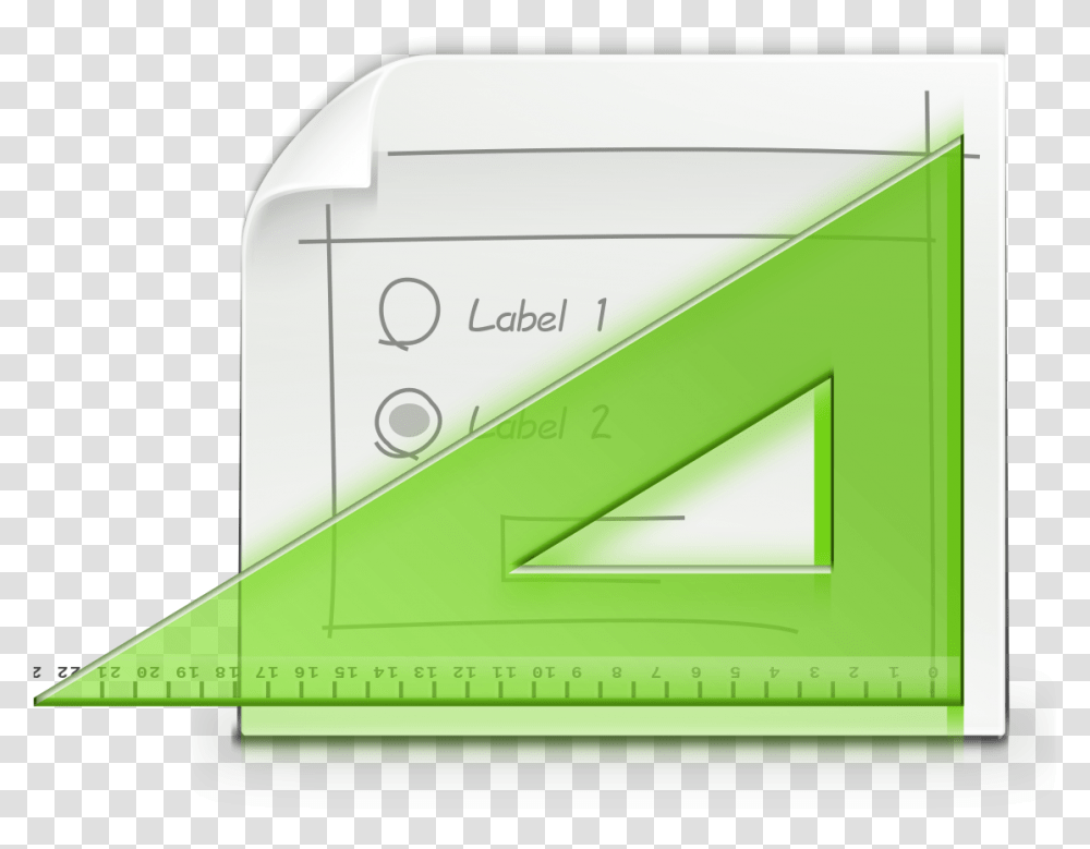 Gtk Glade Logo, Mailbox, Letterbox, Triangle Transparent Png