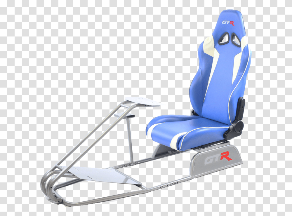 Gtr Simulator Gts Model With Adjustable Racing Seat, Cushion, Headrest, Sled, Seat Belt Transparent Png