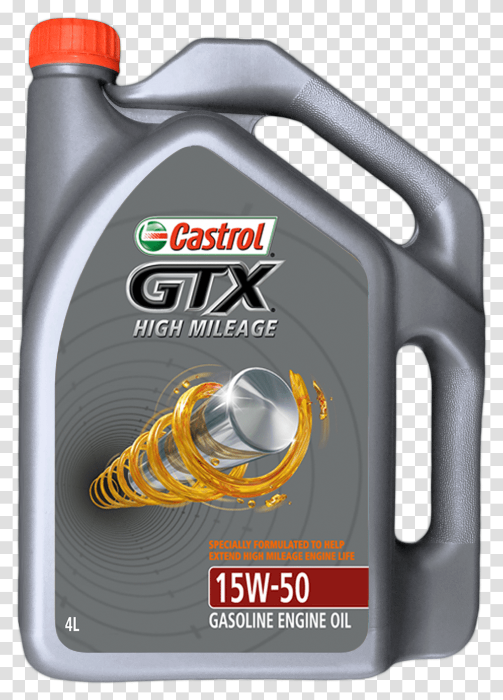 Gtx High Mileage Castrol Gtx Modern Engine 10w Transparent Png