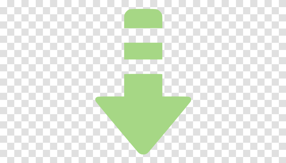 Guacamole Green Arrow Down 6 Icon Arrow Down Gif, Symbol, Logo, Trademark, Star Symbol Transparent Png