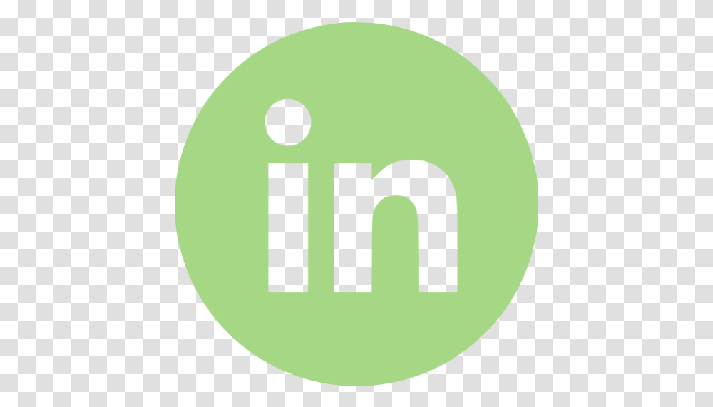 Guacamole Green Linkedin 4 Icon Free Guacamole Green Site Linkedin Logo Circle Green, Number, Symbol, Text Transparent Png