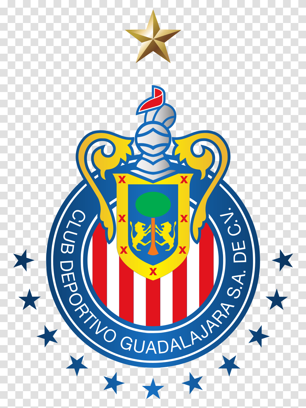 Guadalajara Cd Chivas Logo Chivas Soccer, Trademark, Emblem, Poster Transparent Png