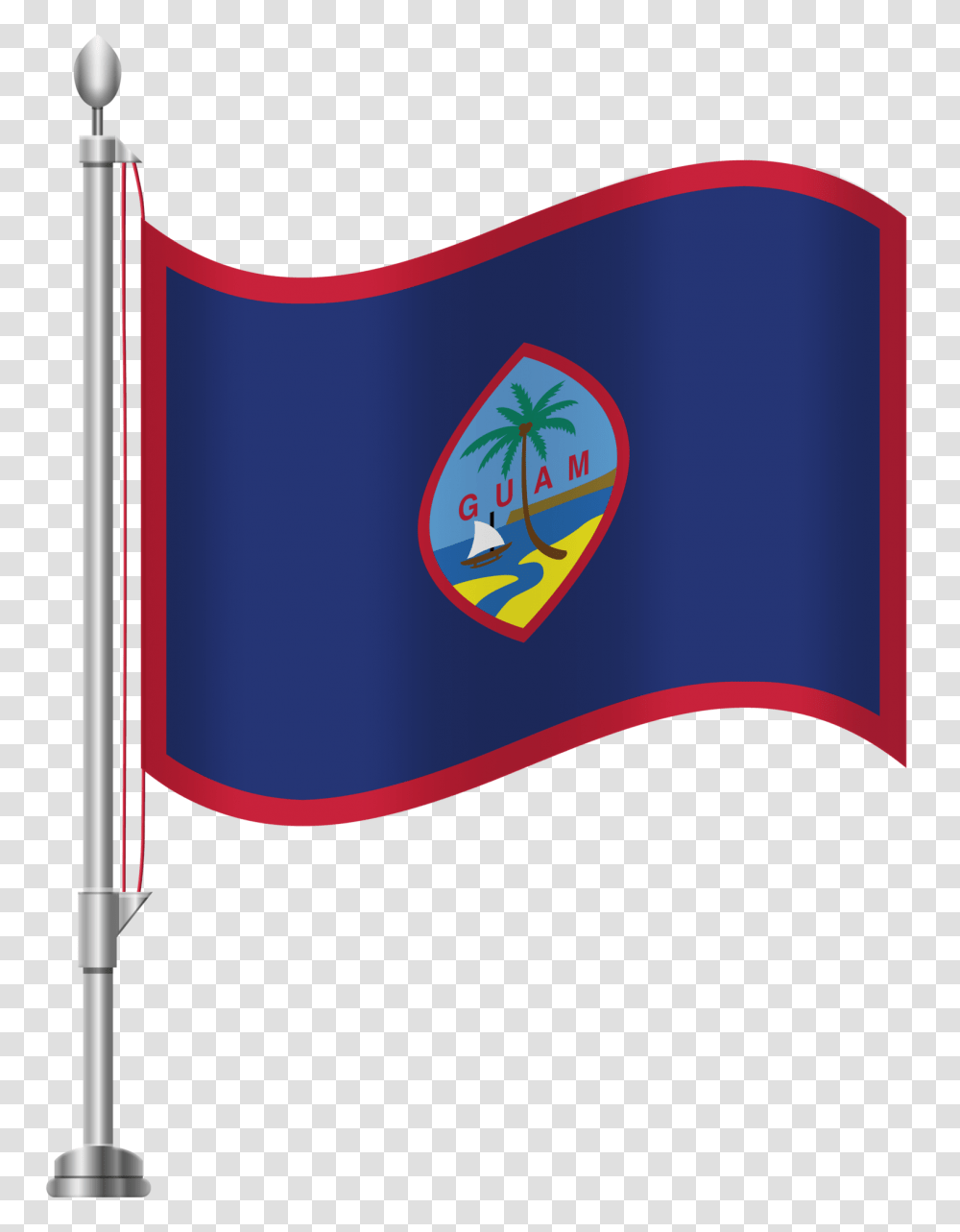 Guam Flag Clip Art, Apparel Transparent Png