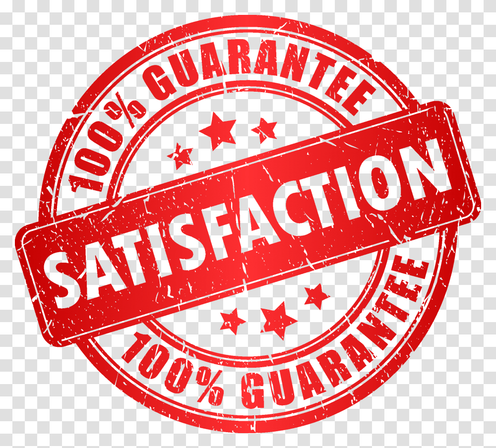 Guarantee Download 100 Satisfaction Guaranteed Logo, Trademark, Badge, Emblem Transparent Png