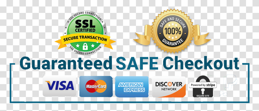 Guaranteed Safe Checkout, Logo, Label Transparent Png