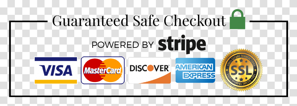 Guaranteed Safe Checkout Visa Mastercard Discover Amex American Express, Logo, Trademark Transparent Png