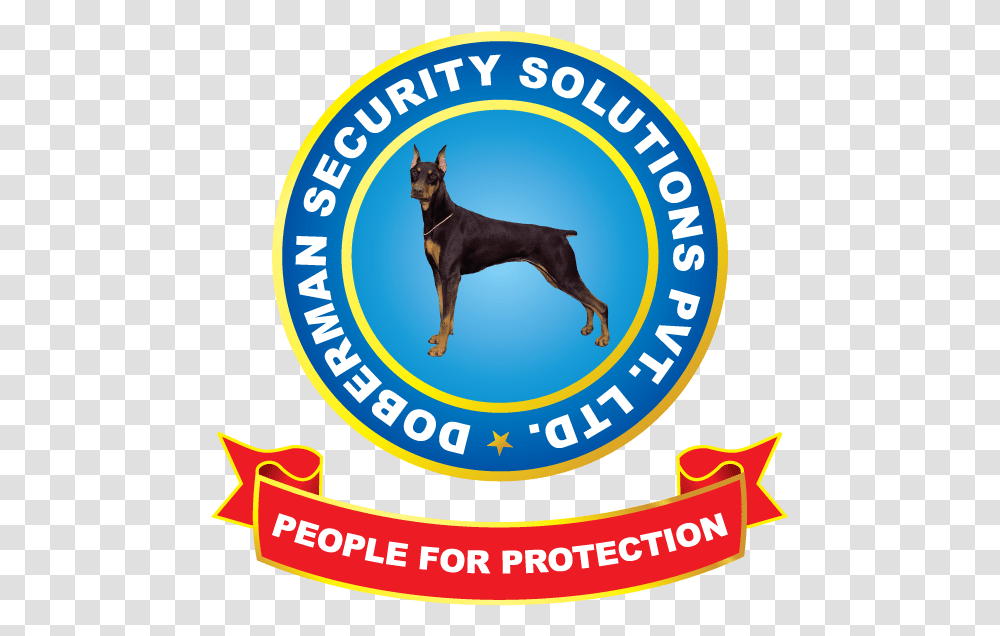 Guard Dog Security Services Doberman Security Solutions Pvt Ltd Bengaluru Karnataka, Logo, Trademark, Label Transparent Png