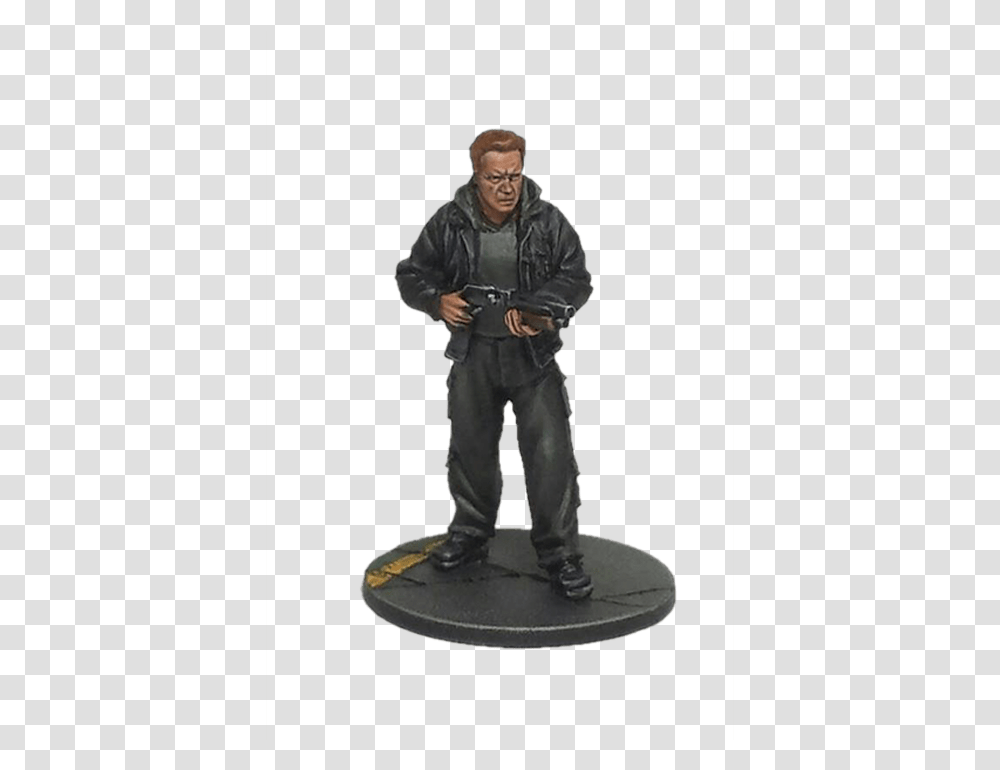 Guardian For Terminator Genisys The Miniatures, Person, Figurine, Standing, Suit Transparent Png