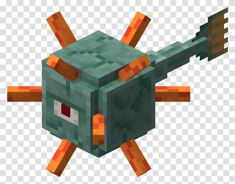 Guardian Minecraft Guardian, Toy, Switch, Electrical Device, Weapon Transparent Png