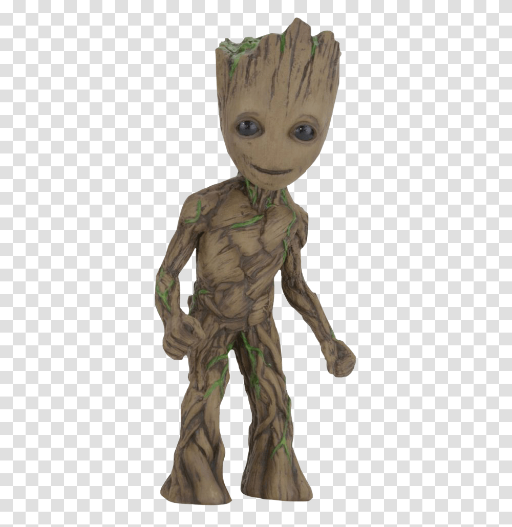 Guardians Groot Replica Marvel Action Figure Pop Toys Baby Groot White Background, Alien, Person, Human, Torso Transparent Png
