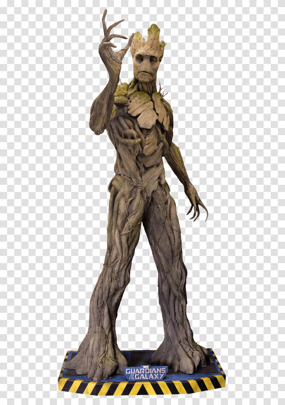 Guardians Of Galaxy Groot Adult, Statue, Sculpture, Figurine Transparent Png