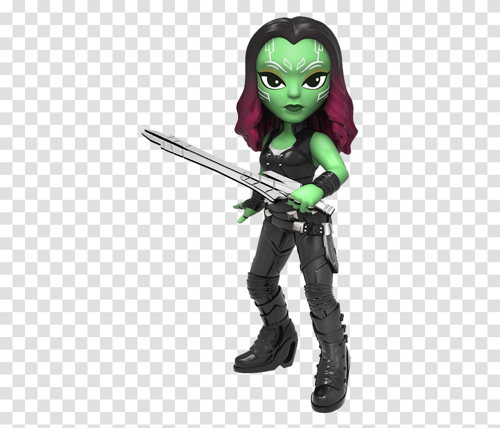 Guardians Of The Galaxy 2 Gamora Rock Candy Vinyl Figure Pop Gamora Guardians Of The Galaxy, Ninja, Person, Human, Toy Transparent Png