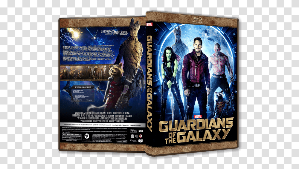 Guardians Of The Galaxy Box Art Cover Guardians Of The Galaxy 2017 Bluray, Person, Poster, Advertisement, Dvd Transparent Png