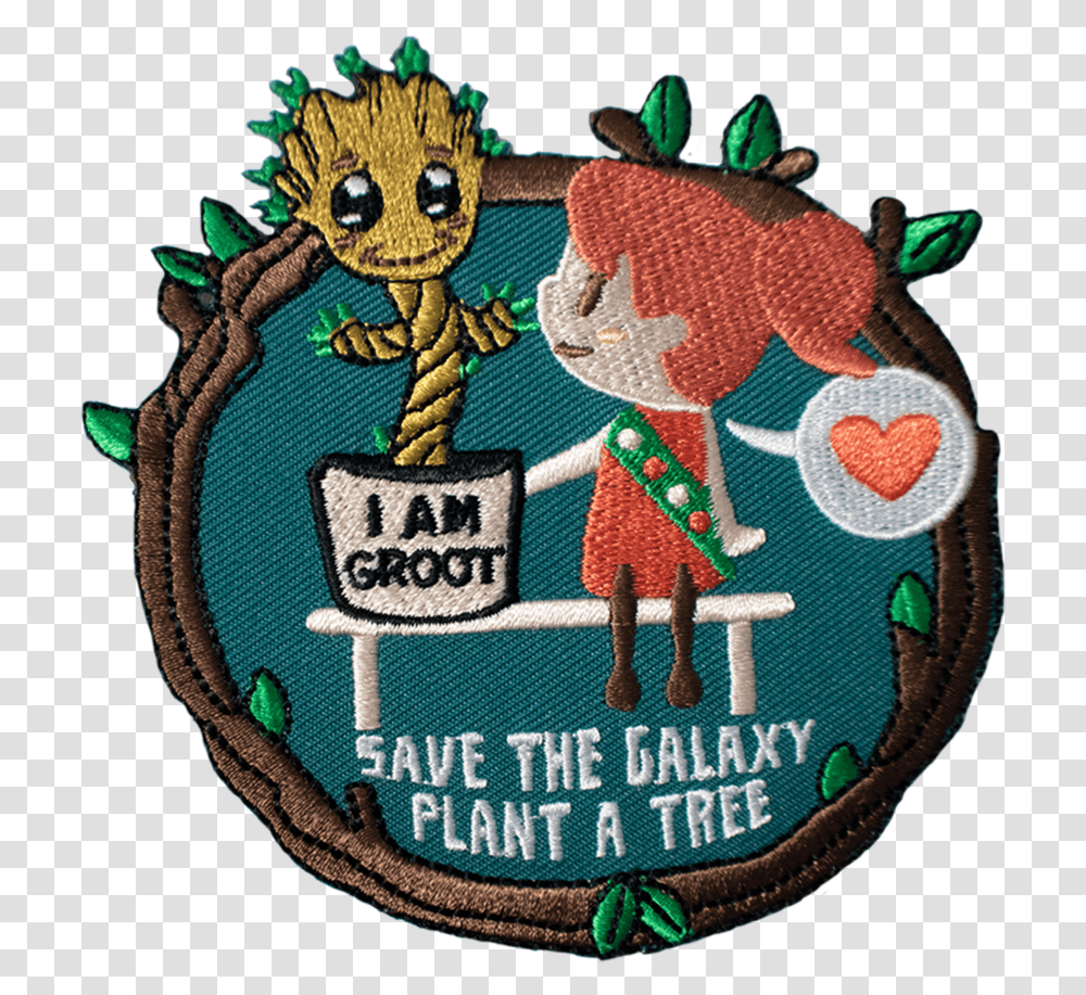 Guardians Of The Galaxy Fun Patch Fun Patch, Birthday Cake, Dessert, Food, Logo Transparent Png