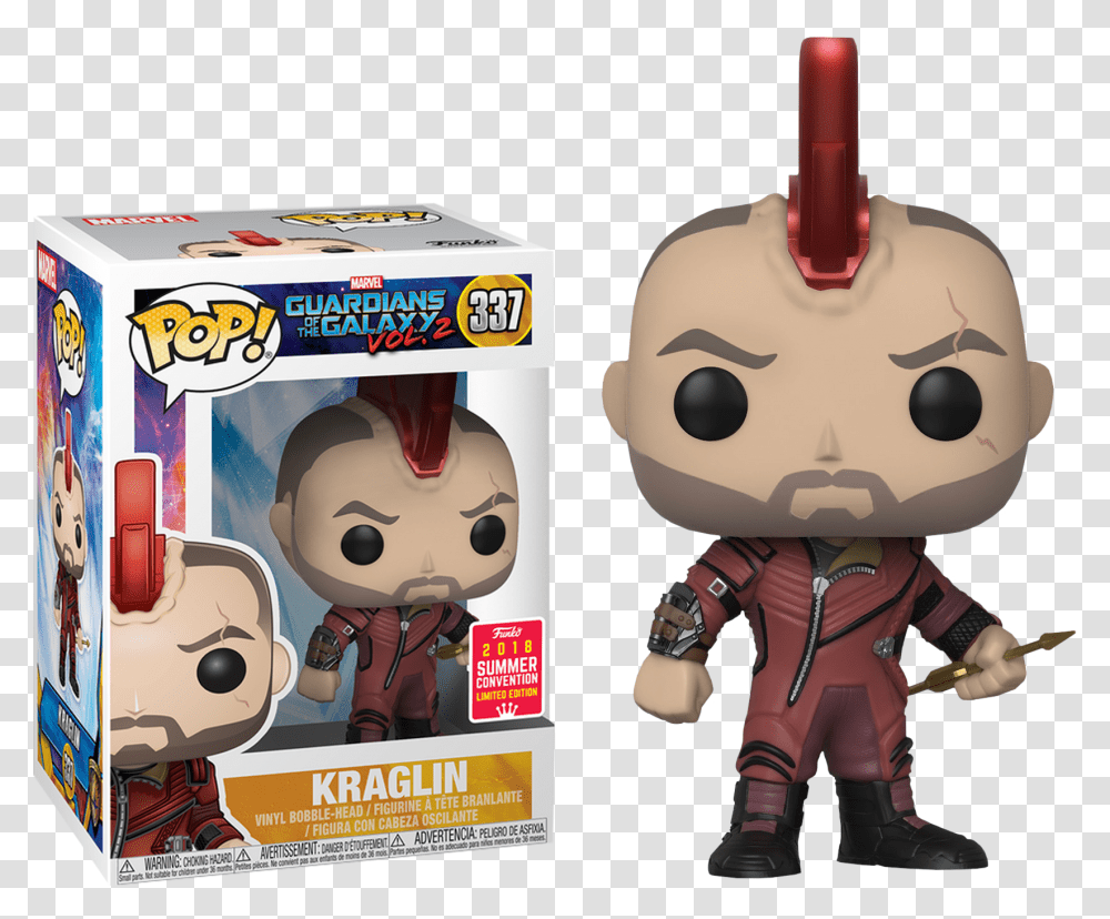 Guardians Of The Galaxy Funko Pop Kraglin Sdcc, Toy, Advertisement, Poster, Label Transparent Png