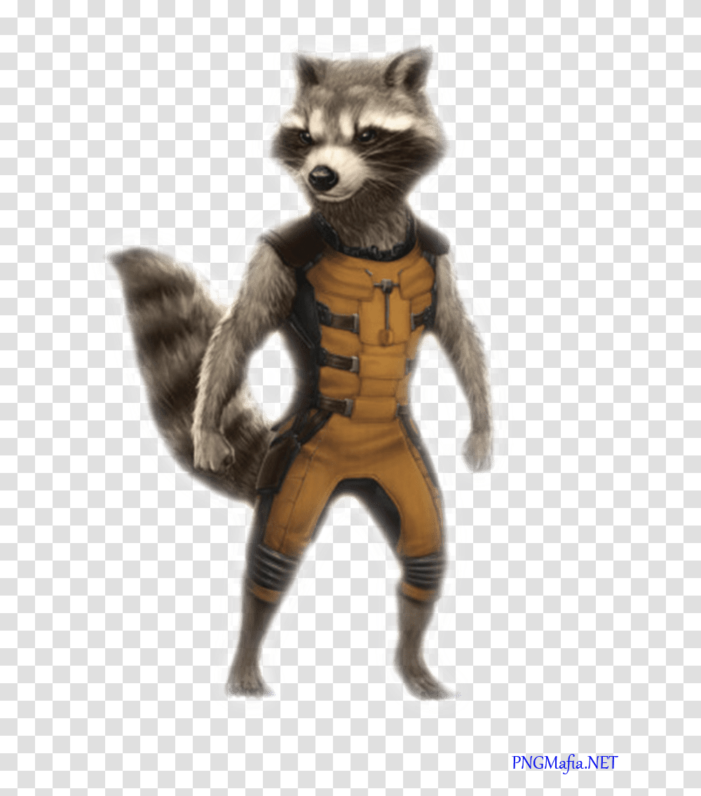 Guardians Of The Galaxy Marvel Guardians Of The Galaxy Rocket Raccoon, Mammal, Animal, Toy Transparent Png