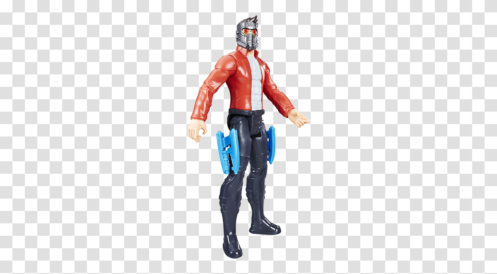 Guardians Of The Galaxy Titan Hero Figur Star Lord Hos Br, Latex Clothing, Person, Human, Figurine Transparent Png