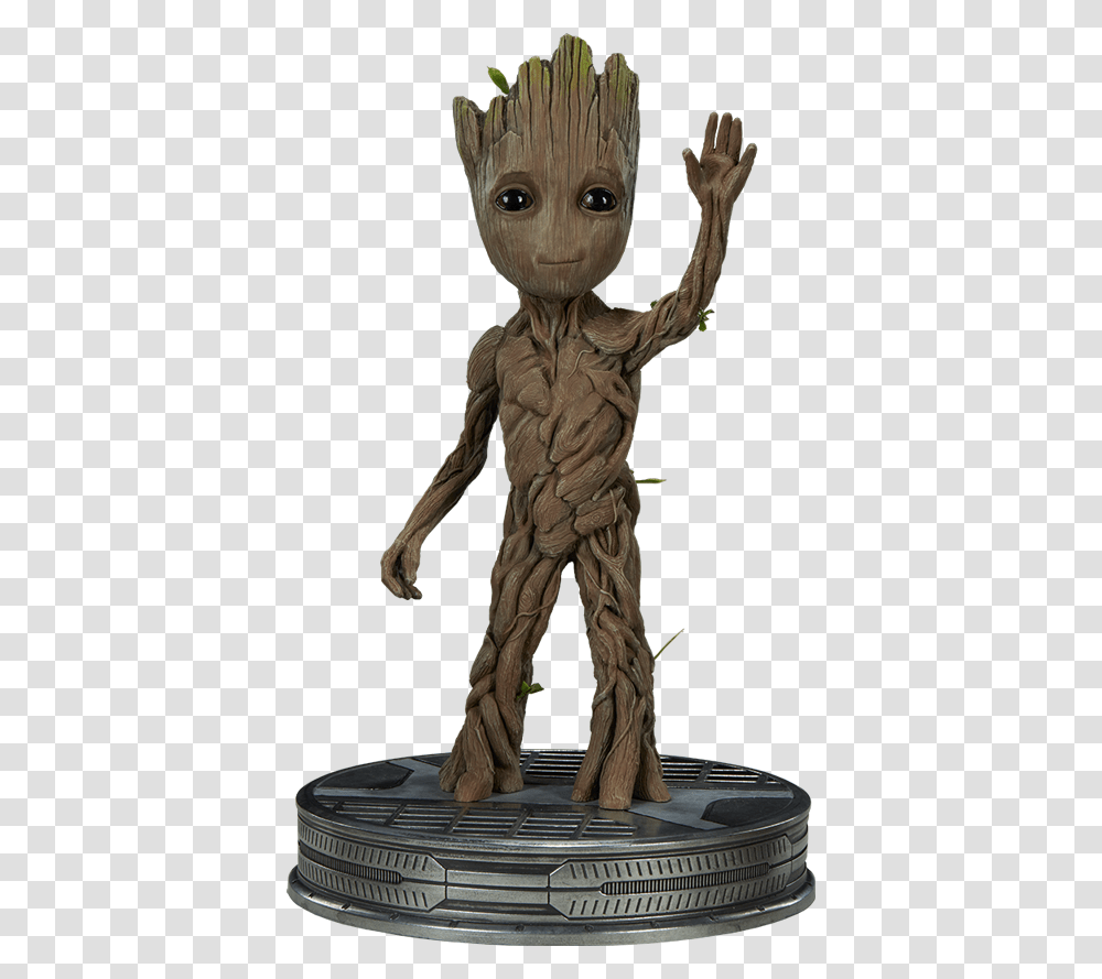 Guardians Of The Galaxy Vol Baby Groot Scale Life Size, Alien, Sculpture, Statue Transparent Png