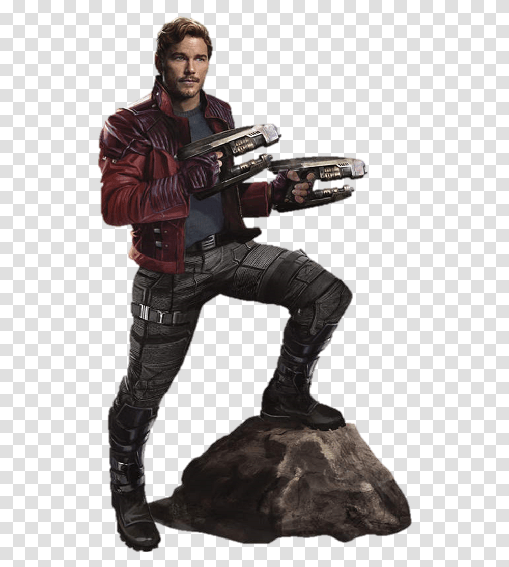 Guardians Of The Galaxy Vol Star Lord, Person, Human, Gun, Weapon Transparent Png