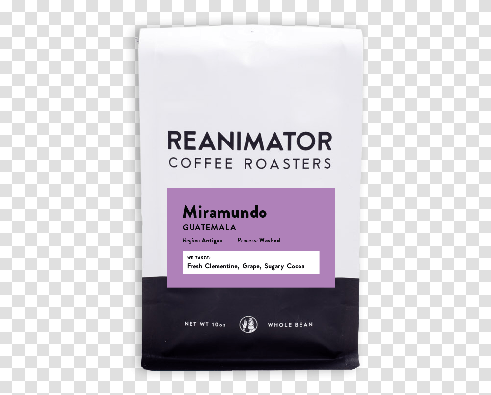 Guatemala Miramundo Reanimator Coffee, Text, Paper, Electronics, Cushion Transparent Png