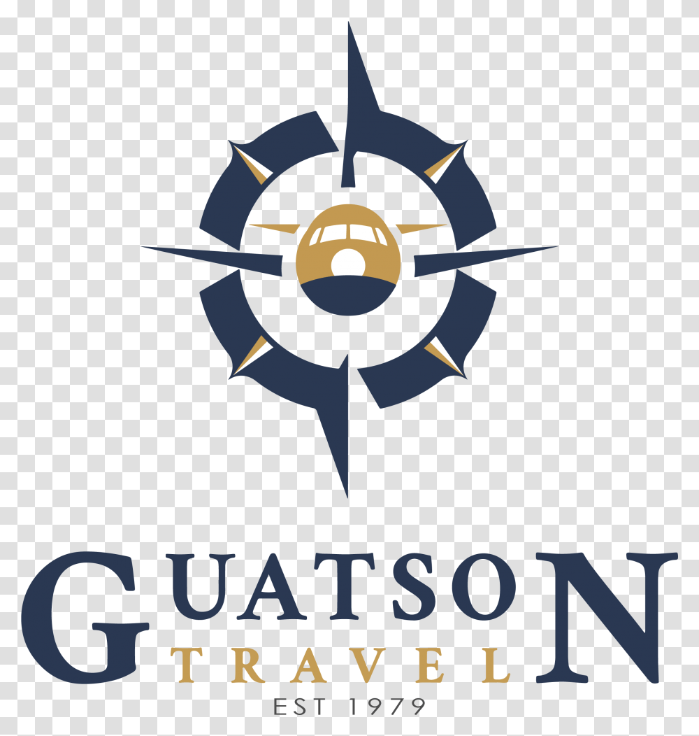 Guatson Travel Great Western Original, Poster, Advertisement, Compass Transparent Png