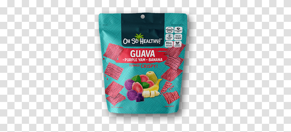 Guava Fruit Crisps Oh So Healthy Guava Purple Yam, Sweets, Food, Confectionery, Text Transparent Png