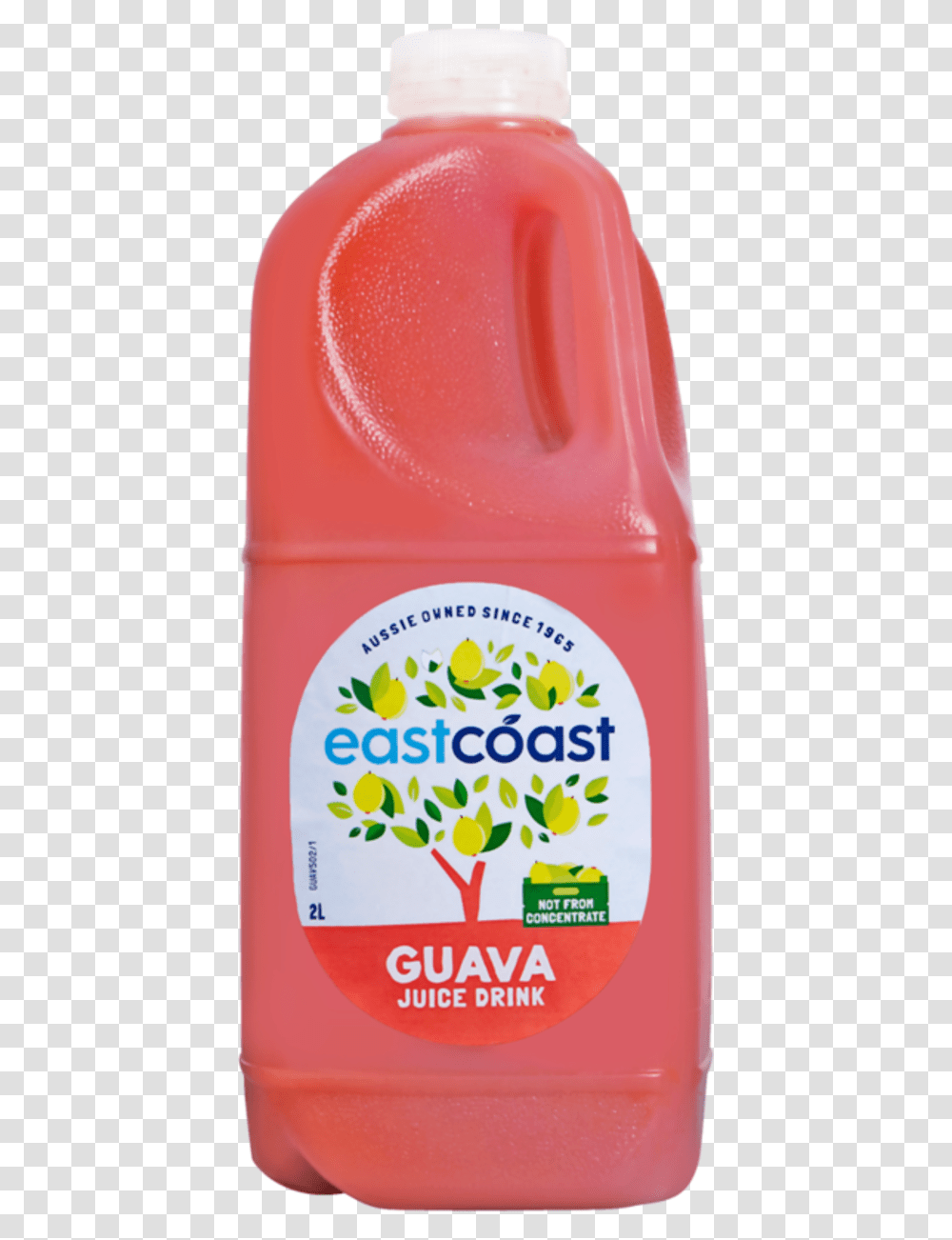 Guava Fruit Drink East Coast 2l Ruby Red Grapefruit Juice, Bottle, Soda, Beverage, Fire Hydrant Transparent Png