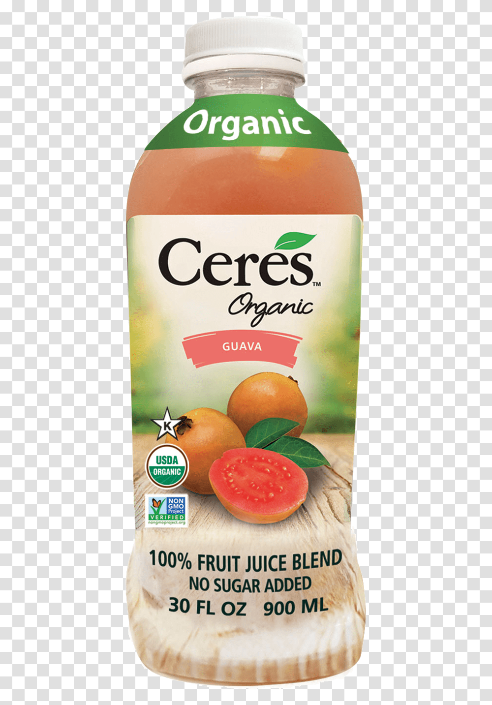Guava Fruit Juice Blend Ceres Organic Pear Juice, Plant, Advertisement, Poster, Beer Transparent Png