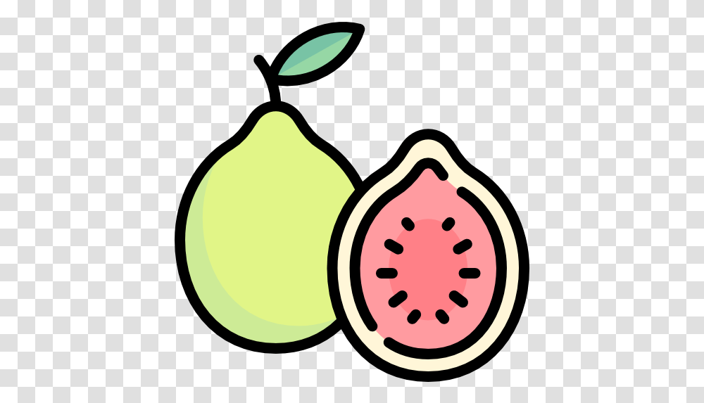 Guava Guava Icon, Plant, Fruit, Food, Watermelon Transparent Png