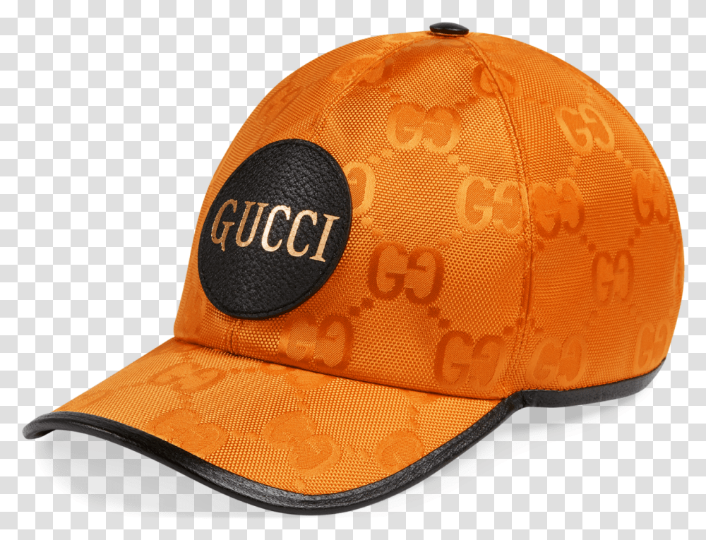 Gucci Acc Off The Grid Baseball Hat Orangeblack Gucci Off The Grid Hat, Clothing, Apparel Transparent Png