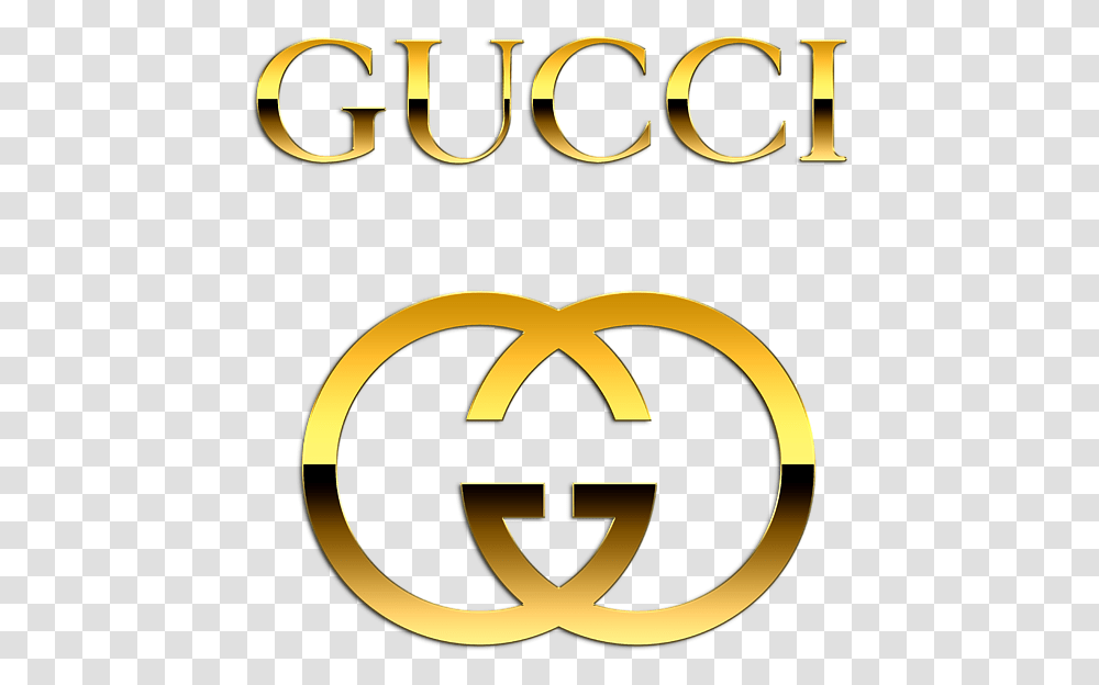 Gucci Clipart Sign Gold Circle, Alphabet, Poster Transparent Png