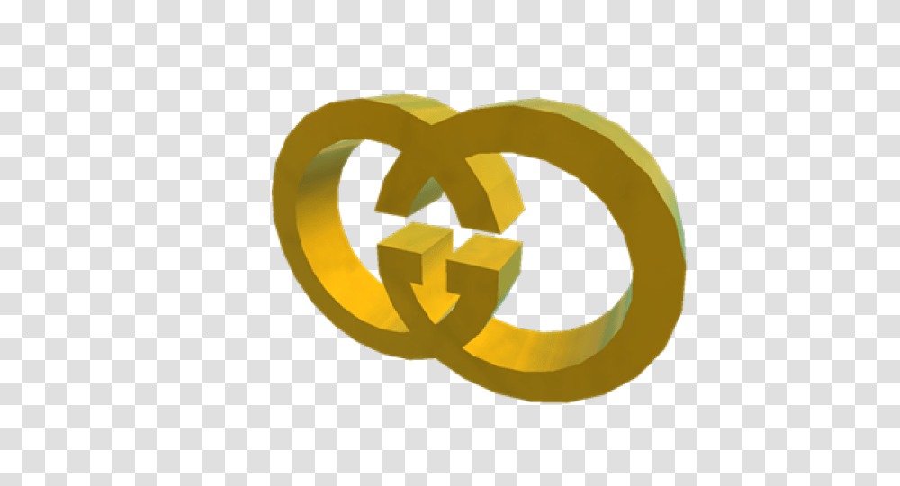 Gucci Clipart Sign Gold, Logo, Trademark, Recycling Symbol Transparent Png