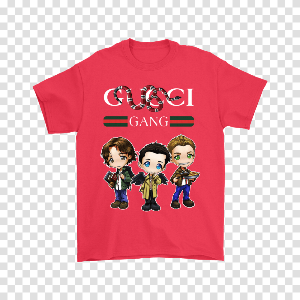 Gucci Gang Supernatural Coral Snake And Stripe Shirts Teeqq Store, Apparel, T-Shirt, Toy Transparent Png