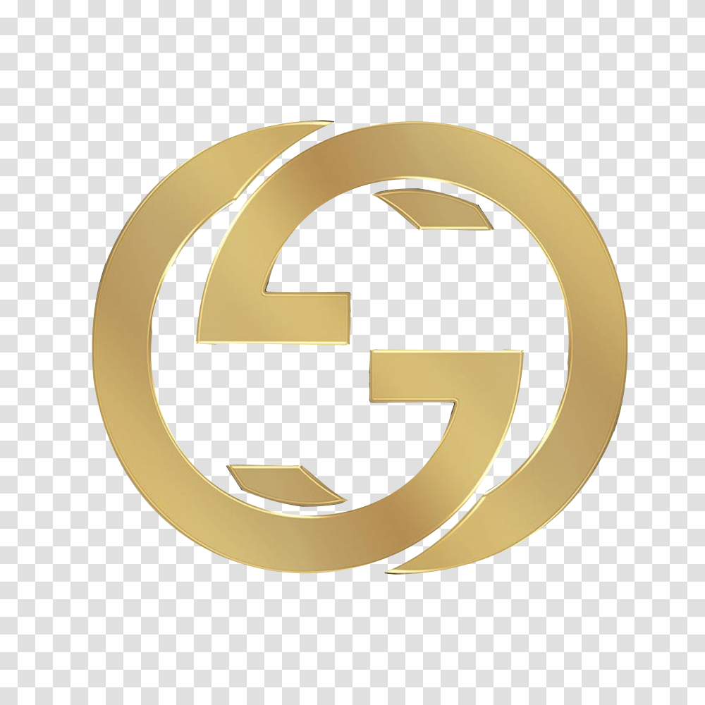 Gucci Gold Logo Download Free Clipart Gold Gucci Logo, Text, Ring, Jewelry, Accessories Transparent Png