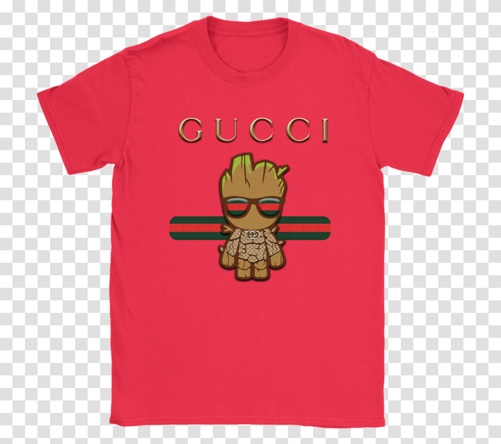 Gucci Guardians Of The Galaxy Baby Groot Shirts Background Gucci Shirt, T-Shirt, Herbal, Herbs Transparent Png