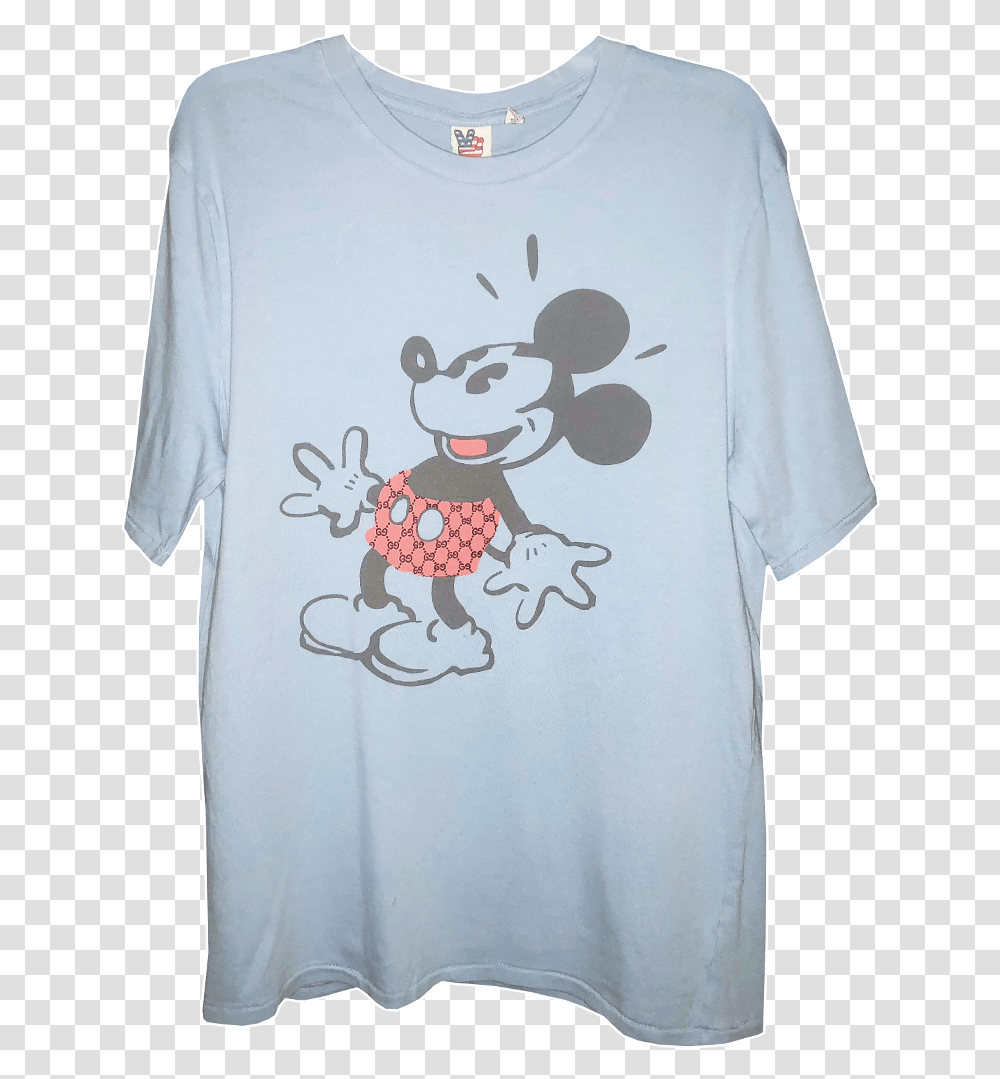 Gucci Hat Iucn Water Old Mickey Mouse, Clothing, Apparel, T-Shirt, Sleeve Transparent Png