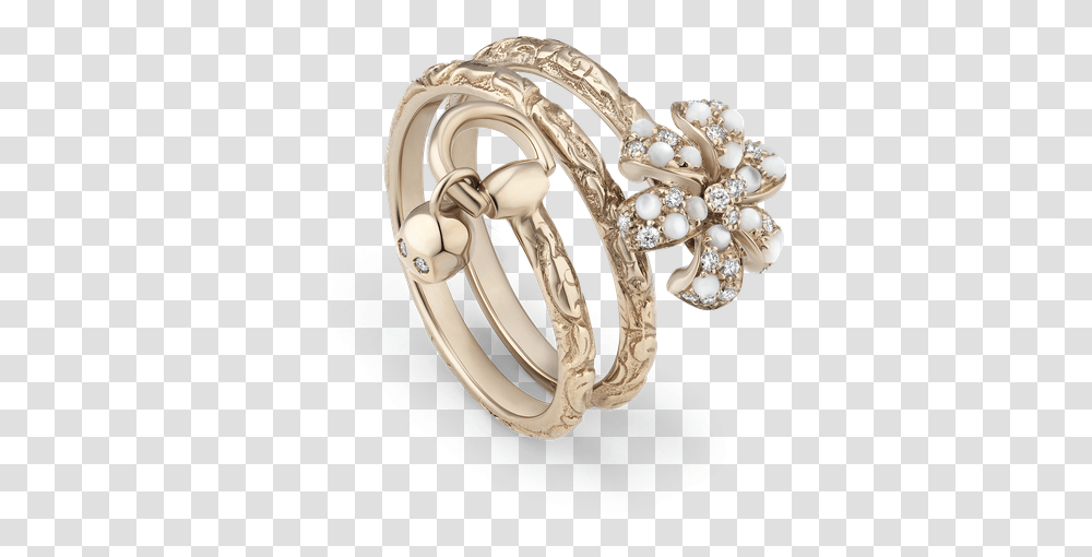 Gucci Jewelry Gucci Flora Ring Jewellery, Accessories, Accessory, Brooch, Diamond Transparent Png