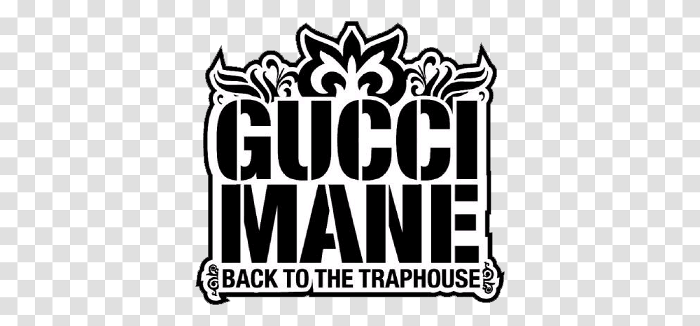 Gucci Logo Gold Psd Detail Free Gucci Mane Logo Full Gucci Mane Logo, Label, Text, Stencil, Paper Transparent Png