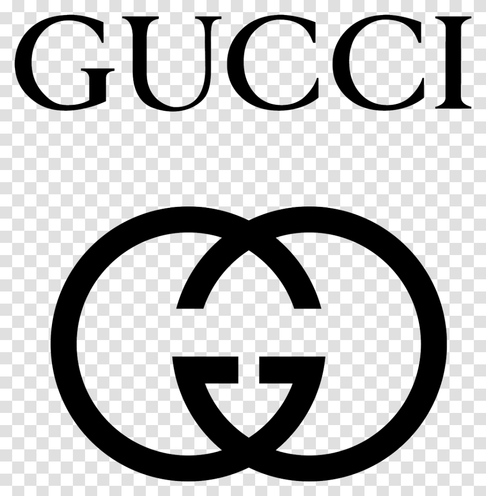 Gucci Logo Logos Gucci Logos And Fashion Branding, Stencil, Trademark Transparent Png