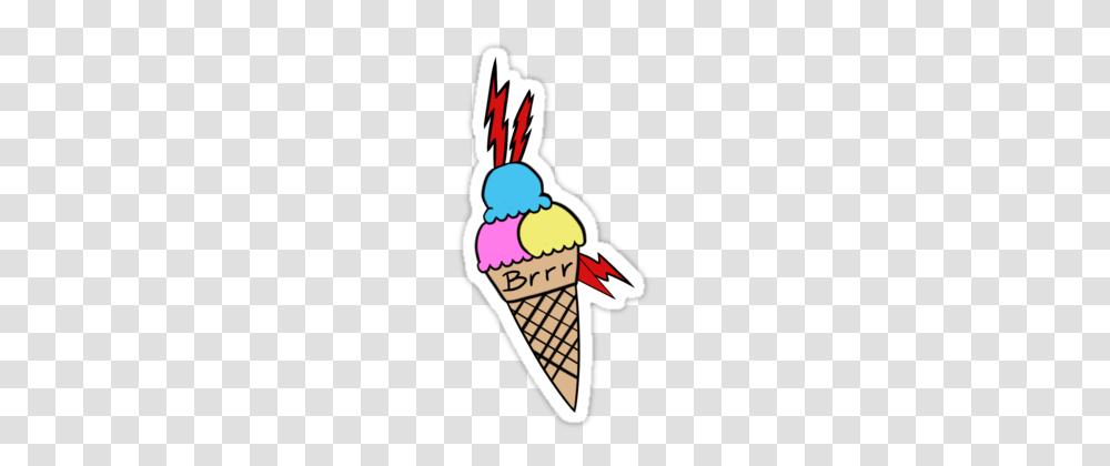 Gucci Mane Ice Cream Logos, Dessert, Food, Creme, Cone Transparent Png