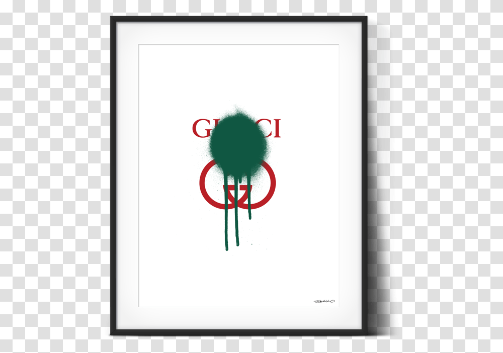 Gucci Paint Drip Coco Chanel, Logo Transparent Png