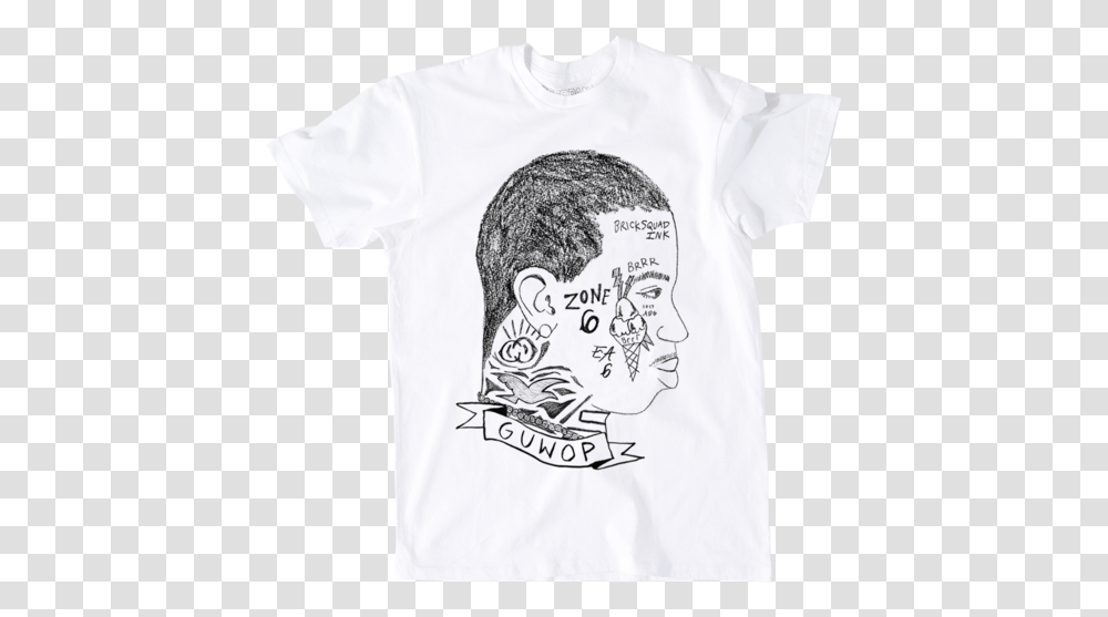Gucci Shirt Iucn Water Sketch, Clothing, Apparel, T-Shirt Transparent Png