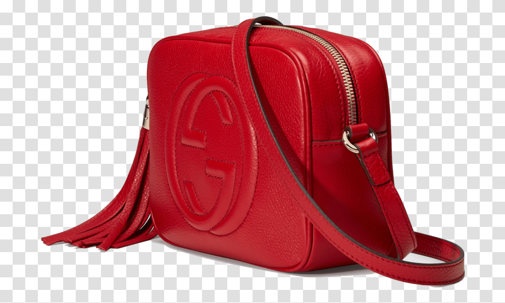 Gucci Soho Leather Disco Bag Red Bag Gucci Soho Disco Red, Accessories, Accessory, Handbag, Purse Transparent Png