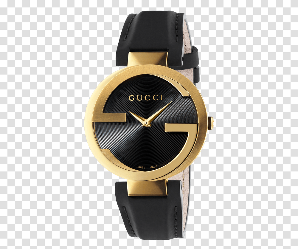 Gucci Watch Image Gucci Watch Gold And Black, Wristwatch, Analog Clock Transparent Png