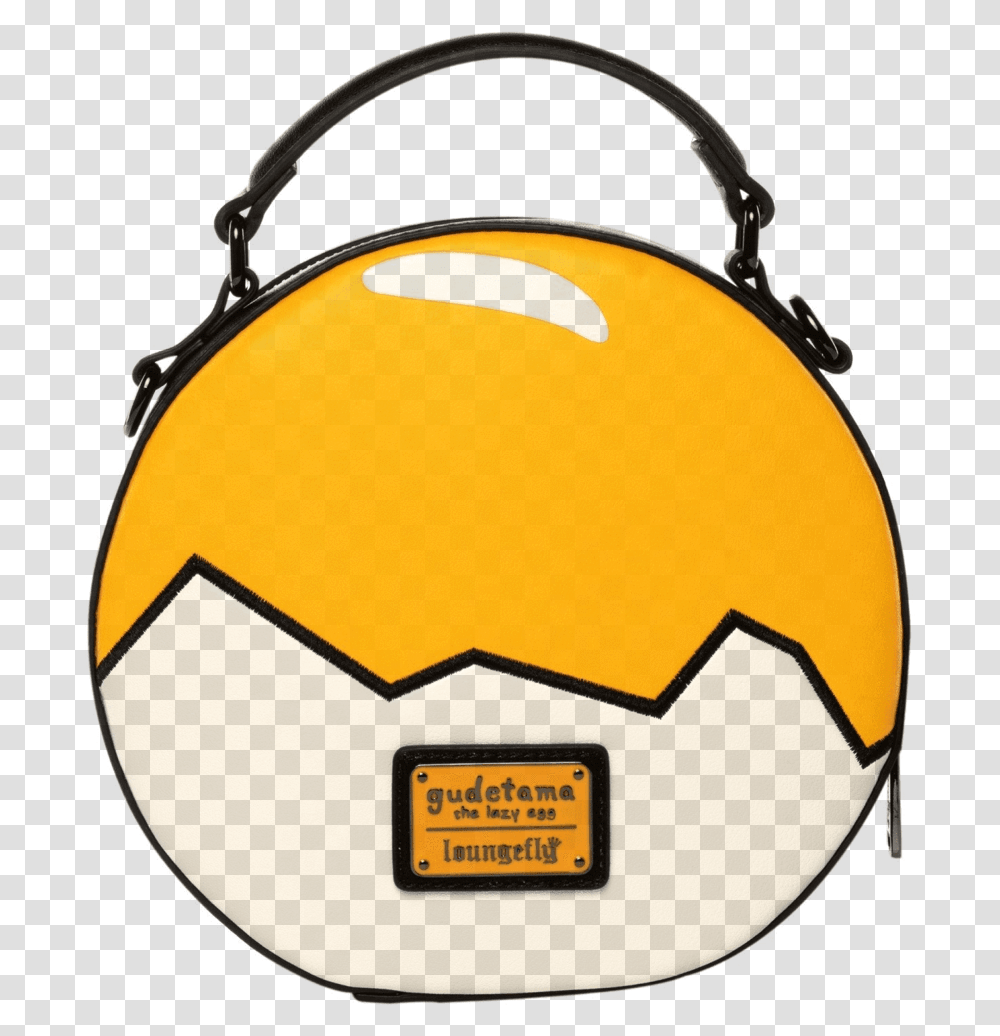 Gudetama Cracked Egg Crossbody Bag Handbag, Accessories, Accessory, Purse, Sphere Transparent Png