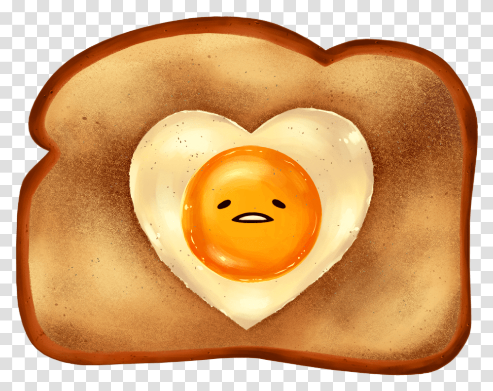 Gudetama In A Basket Speedpaint By Silverwolf866 Fur Heart, Egg, Food, Sweets, Confectionery Transparent Png