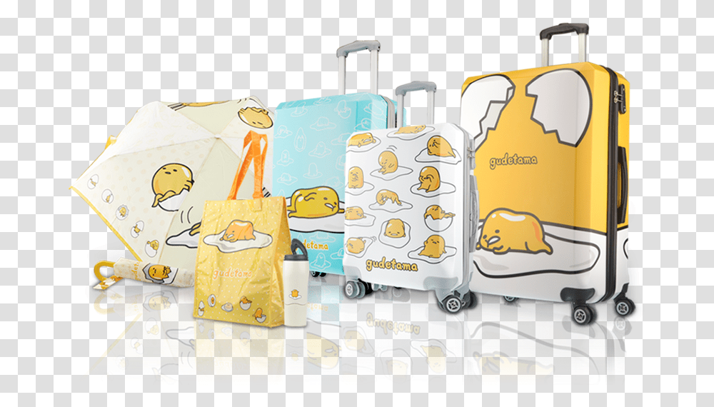 Gudetama Luggage, Purse, Handbag, Accessories, Accessory Transparent Png