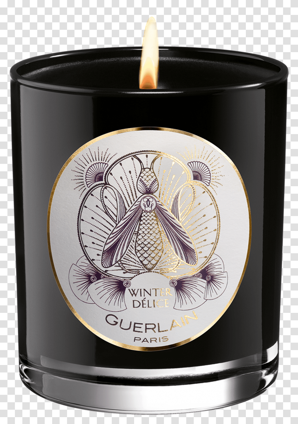 Guerlain Winter Delice, Bird, Animal, Candle, Alcohol Transparent Png