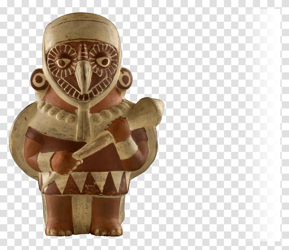 Guerrero Del Buho Cultura Moche, Figurine, Architecture, Building, Pillar Transparent Png